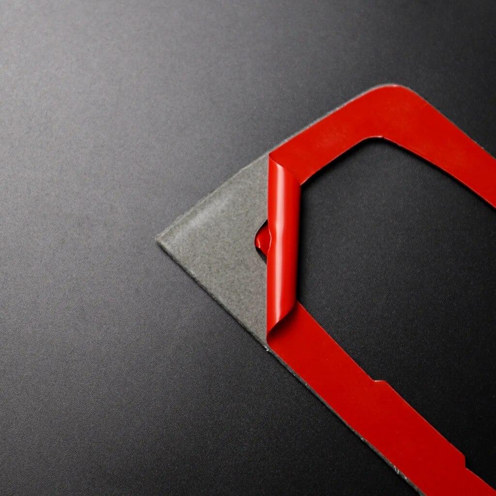 Kolfiber Interiör Bil Strålkastare Strömbrytare Knapp Ram Klistermärke Skydd Trim Dekal För BMW 3 4-serien 3GT F30 F31 F32 F34 13-18