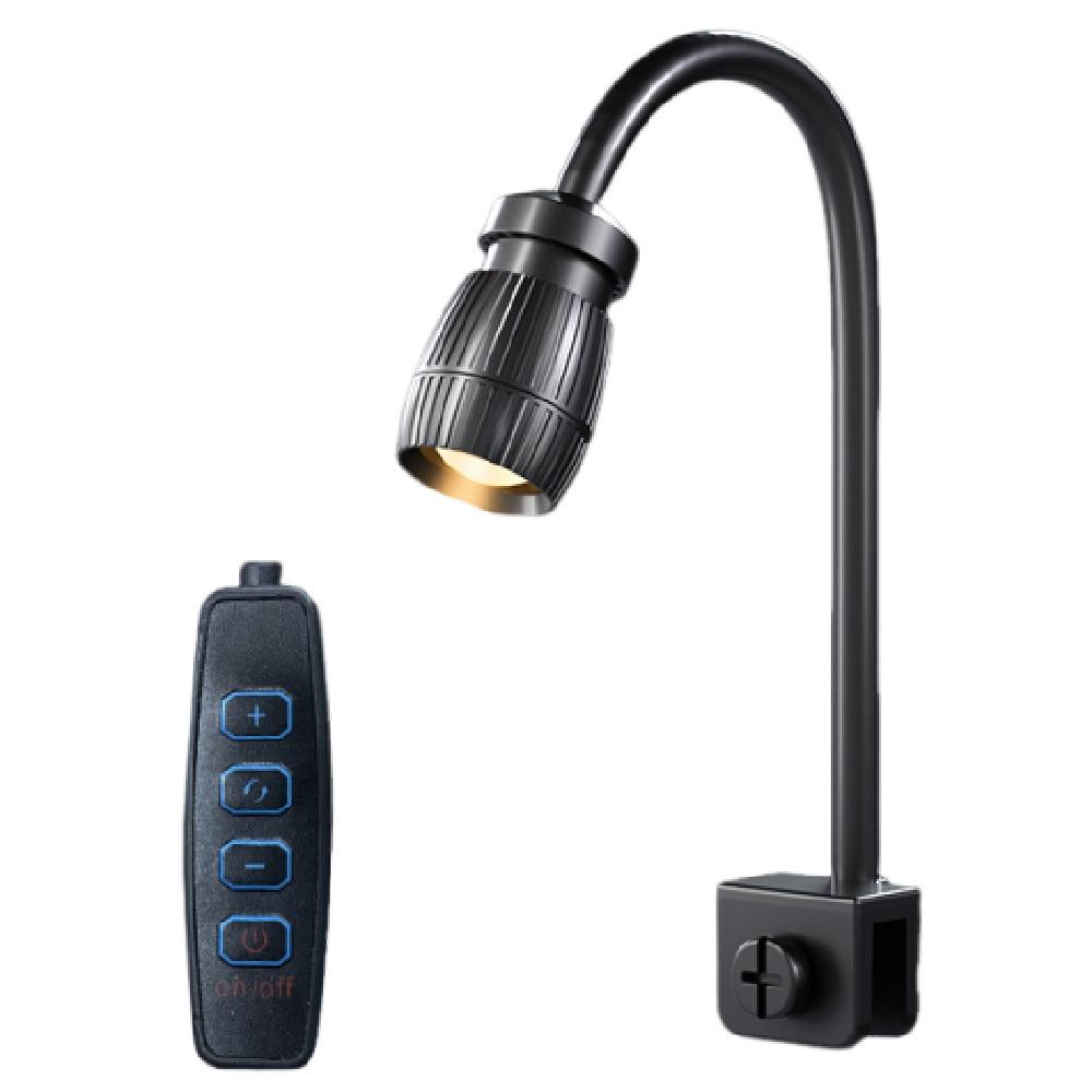 Adjustable Zoom Mini Clip-on Aquarium Lamp Adjustable Focus Spotlight Aquarium Accessories