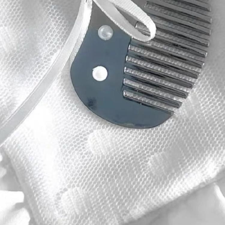 Stylish Bowknot Comb Pendant Keychain for Travel Accessorizing Fashionable Keyring Accessories Bag Charm