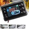 12V 24V Parking Heater Monitoring Switches Board with Switches Remote Parking Heater Accessories LCD Monitor Switches Board
