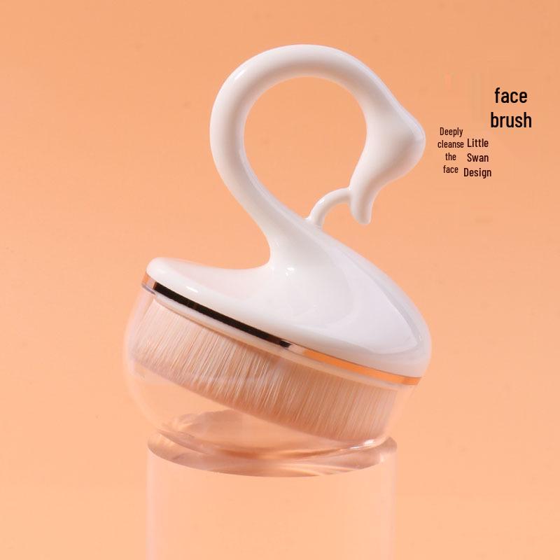 Sihirli Düz Başlı Kapatıcı ve Fondöten Fırçası - Emici Olmayan, Taşınabilir, Çizgisiz Makyaj Aracı