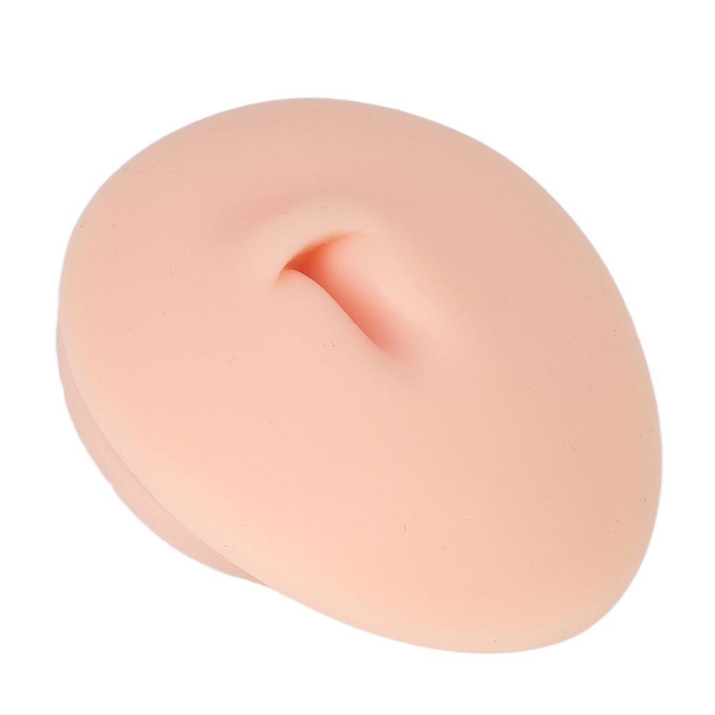 3D Silicone Belly Button Model for Piercing Practice Reusable Soft Elastic Human Navel Model Display