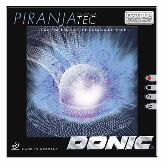 

DONIC Piranha Formula TEC Drop Red inch Rubber, (AA), 1.2 (AL017)