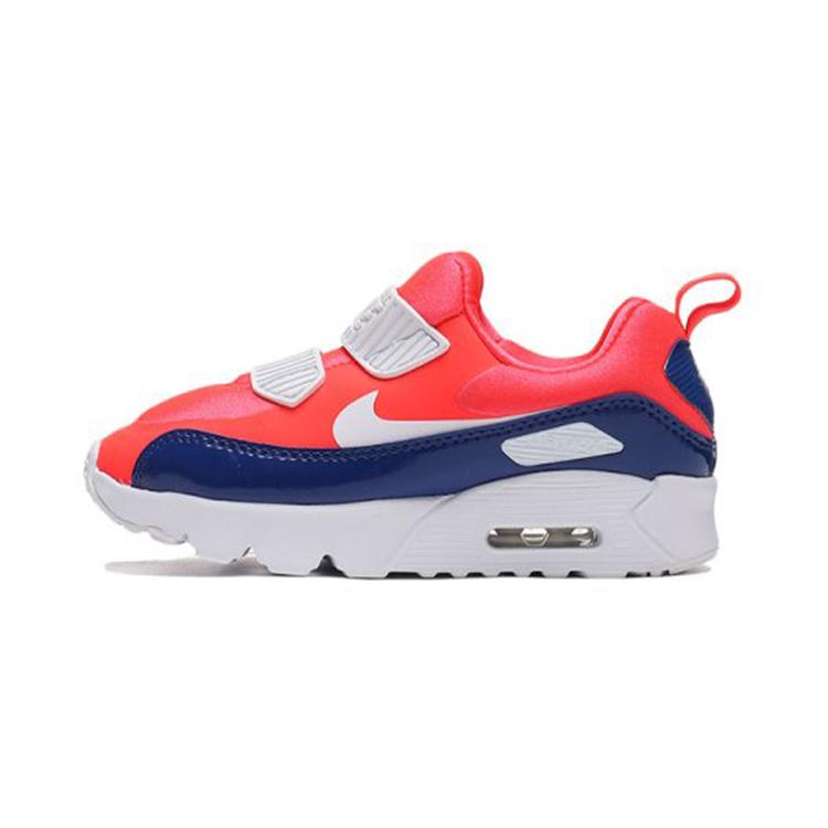 

Новые детские кроссовки Nike Air Max 90 с низким верхом для повседневной носки, розовые, для детей 3-7 лет, 881927-604 35