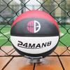 Karanlıkta Parlayan Yansıtıcı Basketbol Boyut 7 PU Dış Mekan İç Mekan Saha Topu Yetişkinler