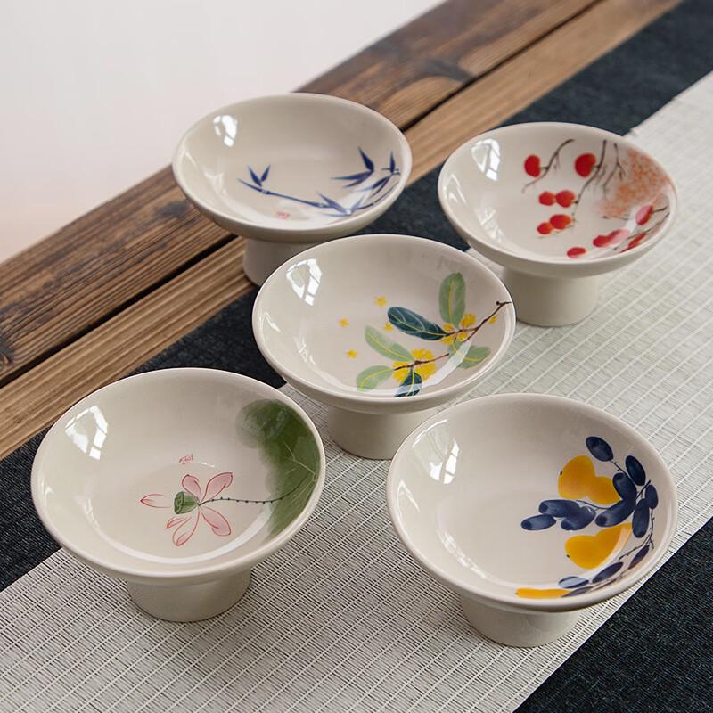 Zhinianhua Minimalist Ceramic Fruit Plates