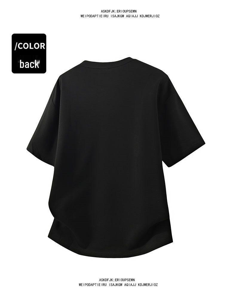 Men's 2026 Summer Ice Silk Quick-Dry Short-Sleeve T-shirt – Round Neck Polo Style