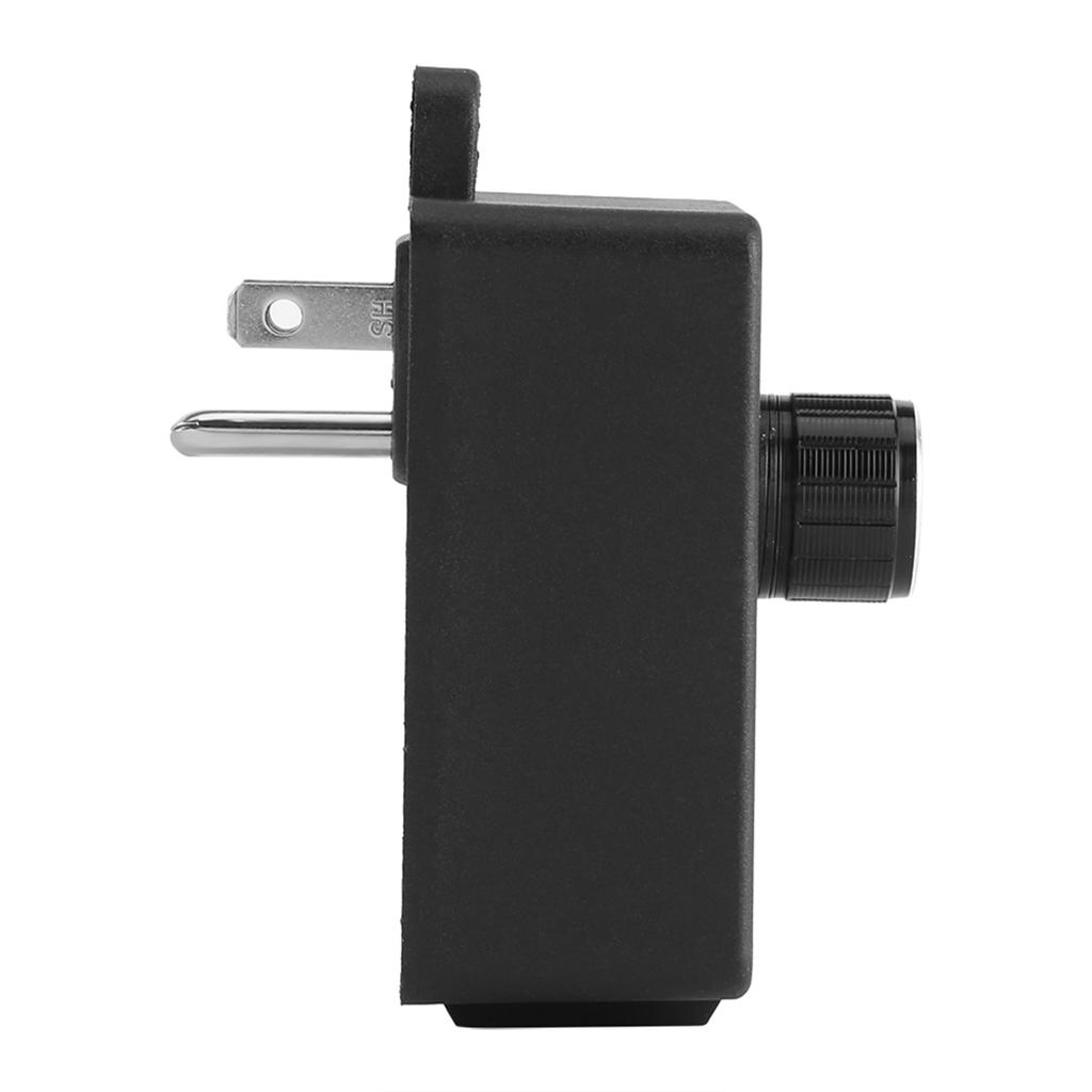 3A Aktiv Kanalfläkt Variabel Hastighetsrattregulator för Inline Hydroponics Fläktar