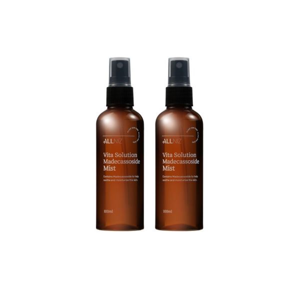 

Allneeds Vita Solution Madecassoside Intensive Hydrating Mist 100ml 2 Units Blemish Care & Flight Attendant s Glow Mist