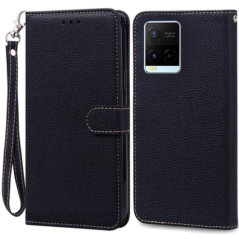 For Vivo Y21 2021 Y21S Deksel Lommebok Flipdeksel For Vivo Y33S Y33T Y32 Y21T Y21E Y21A Y21G VivoY21 Silikondeksel Coque Fundas Etui