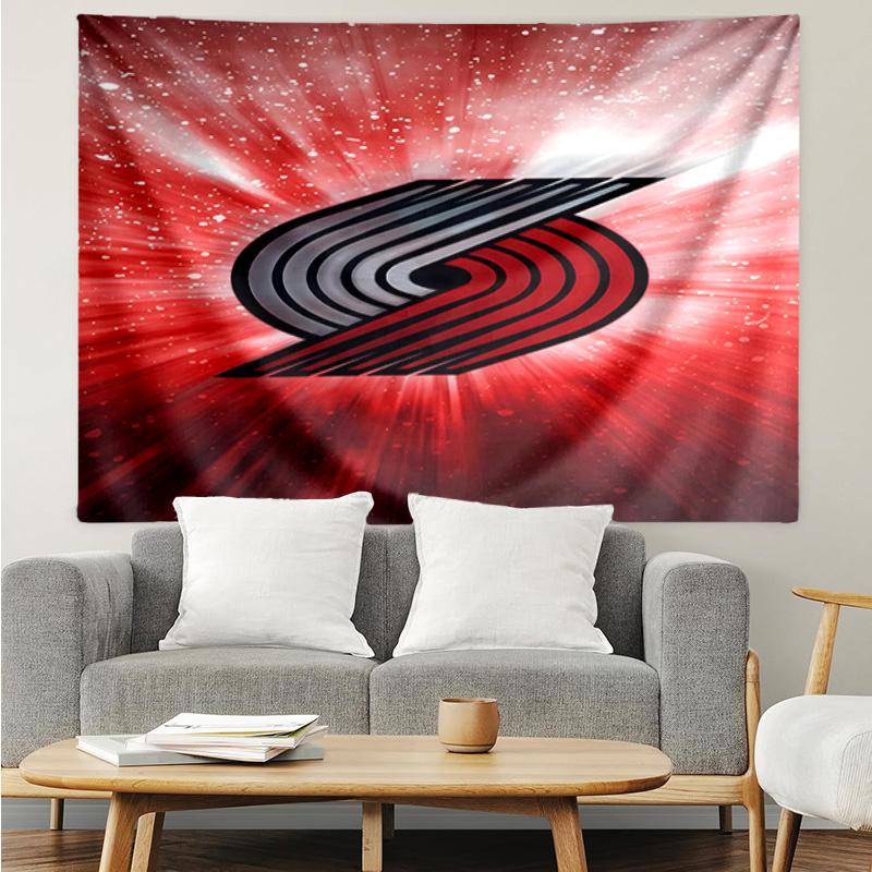 Portland Blazers Artwork Quick-Dry Tapestry Hanging for Bedroom,Livingroom, Playroom,Decor Art Room Wall Tapestry Holiday and Birthday Gifts