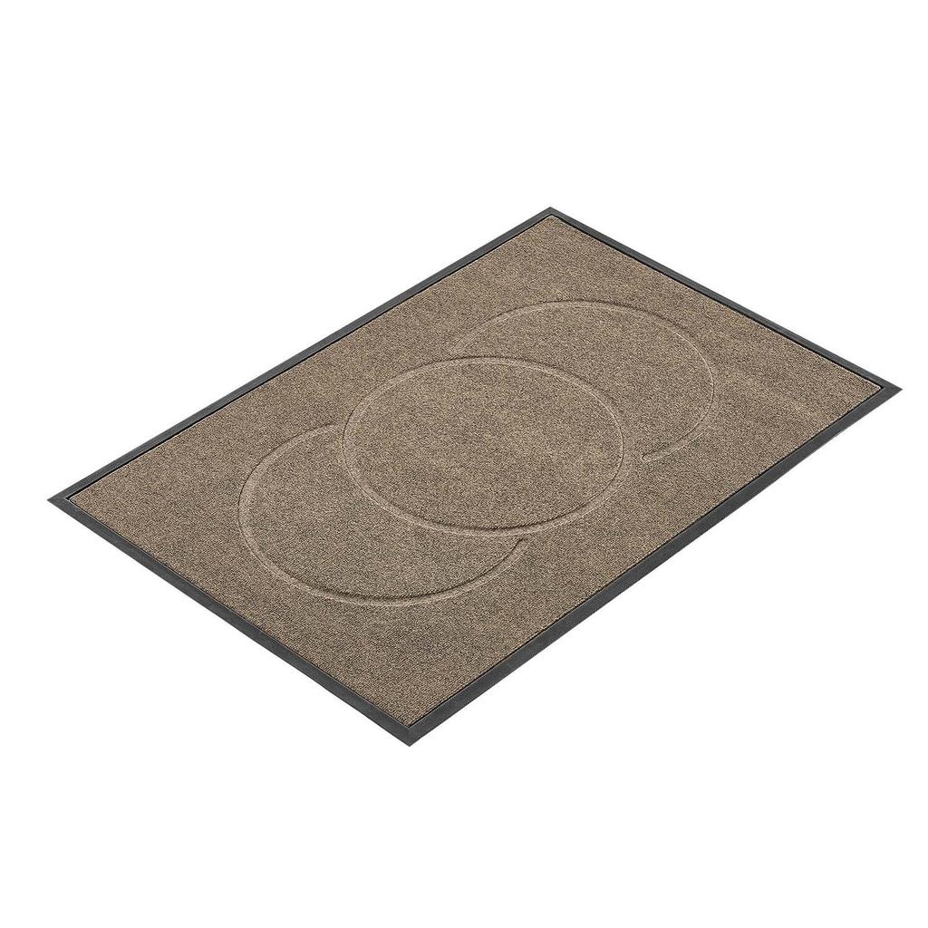 Front Door Mat, 1194 X 813 Mm Commercial Floor Mat for Indoor and Outdoor, Modern Stylish Carpet with TPE Backing, Heavy Duty Washable Entry