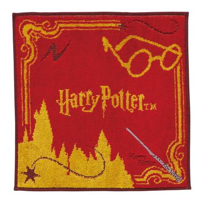 Marushin Mini Harry Potter Wand Organic Character Antibacterial and Odor Perfect Gift for 4105031300 Towel, Handkerchief, 100% Cotton, Design,
