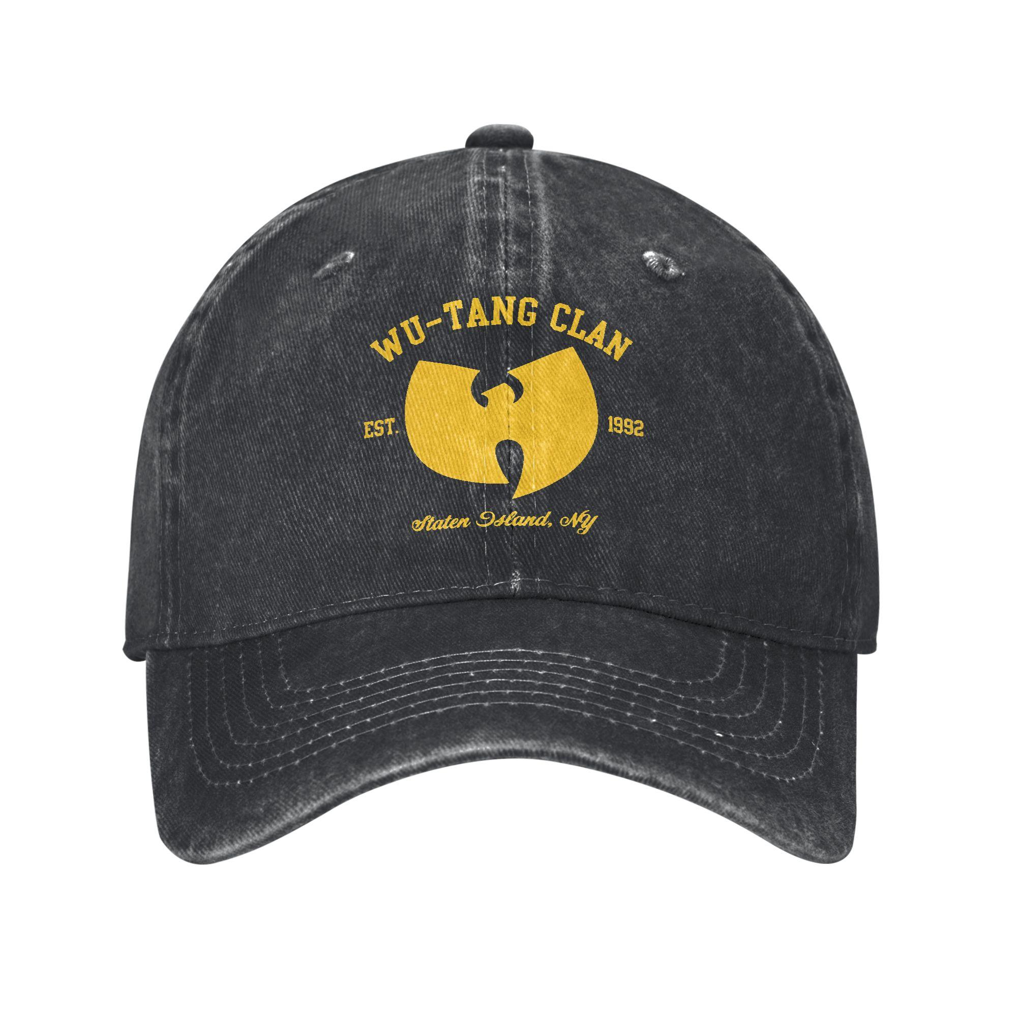 

Wu Clan T–tangs 1992 Sun Baseball Cap Unisex Adult Custom Logo Hip Hop Hats Summer Fashion Hiking Fishing Sunscreen Snapback Cap One Size