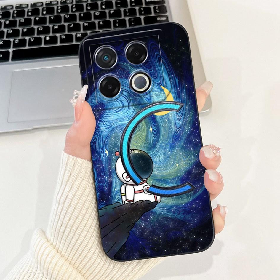 Per Infinix GT 20 Pro 2024 Custodia X6871 Cover Antiurto Fantasia alla Moda Morbido Silicone Opaco Custodia per Telefono Per Infinix GT20 Pro Coque