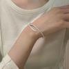Silver Colour Snake Bracelet for Women Personality Fashion Simple Adjustable Bracelet Wedding Jewelry Birthday Gifts
