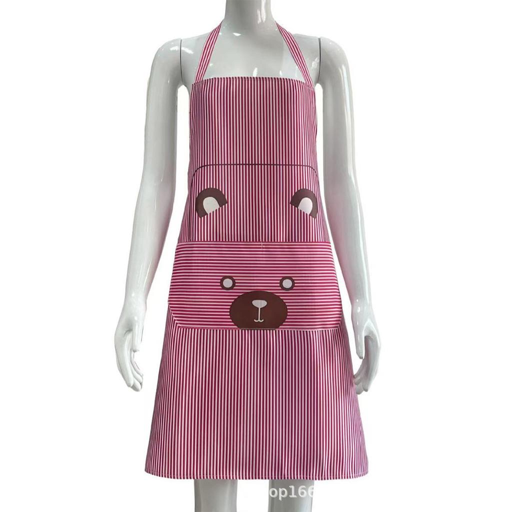 Waterproof, Oil-Proof Kitchen Apron with Custom Logo - Ideal for Cooking, BBQ, & Promotion