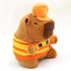 Capybara Plush Keychain: Cute Pull-out Toy & Internet Celebrity Pendant Charm