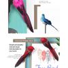 12PCS L005 Foam Artificial Simulation Vivid Feather Bird Ornaments DIY for Wedding Home Garden