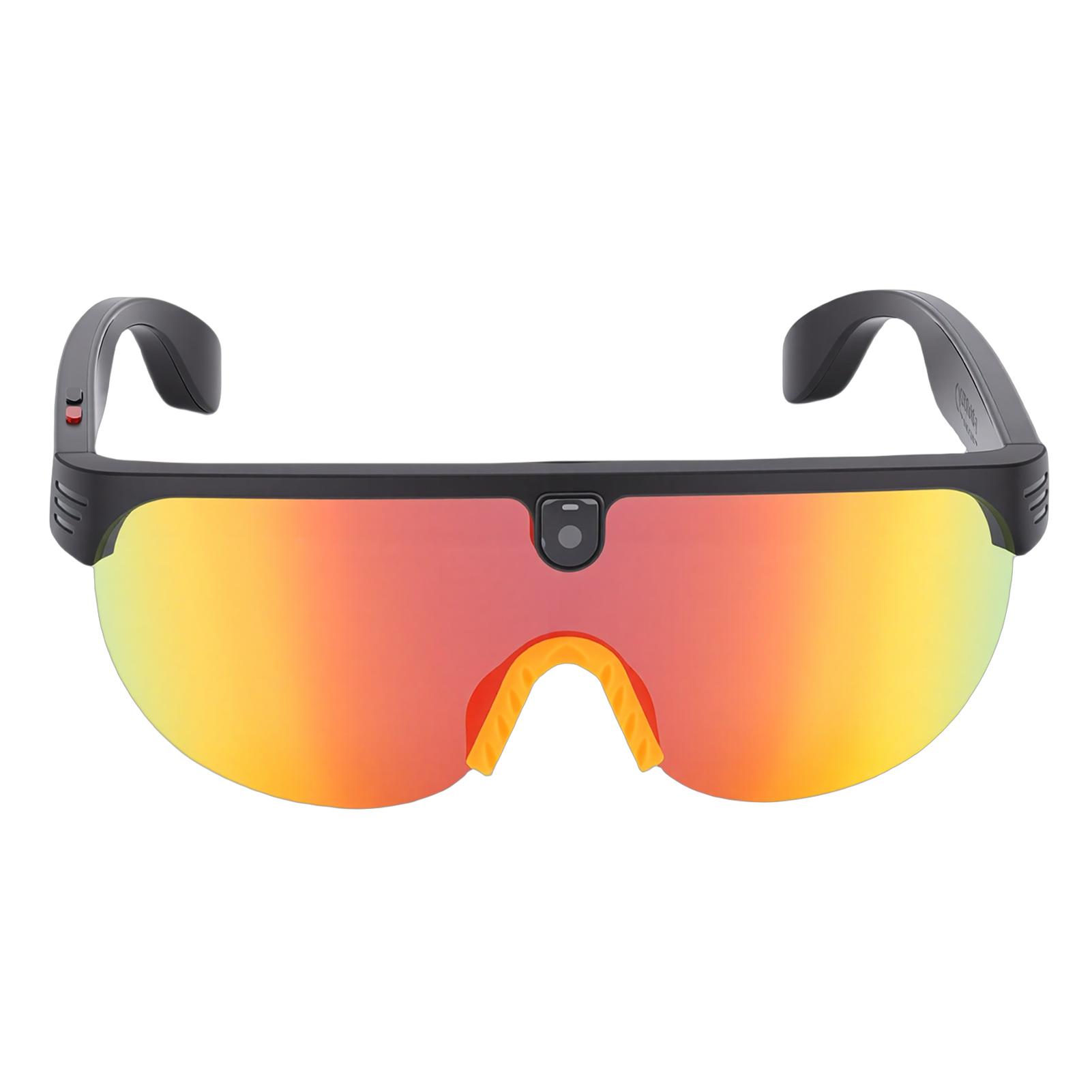 

Smart Glasses with 8MP Camera AI Translation Sports Sunglasses for Men Women Cycling Running Fishing UV400 Protection Type 1