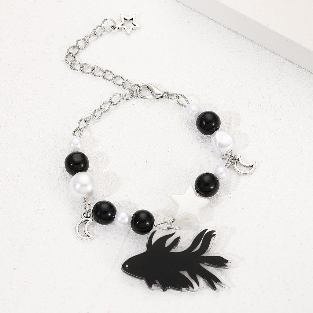 Schickes handgefertigtes tropisches Fischarmband Charm Armreif Perfektes Geschenk für Frauen, die modischen Schmuck lieben