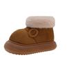 Simple Shoes, Versatile Snow Boots, New Thick-soled, Height-increasing, Fleece Cotton Shoes for Women