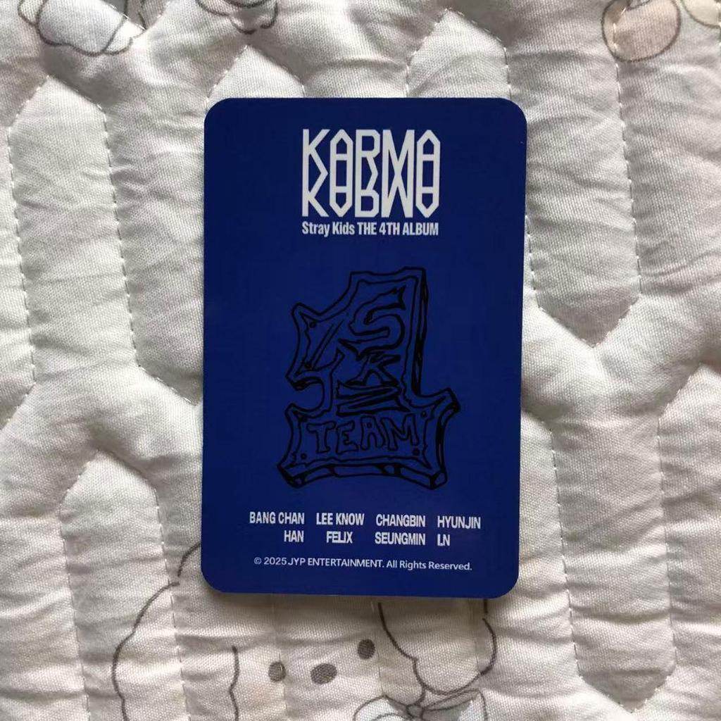 [USED] Straykids Felix Karma Pop-Up Uniform Trading Card