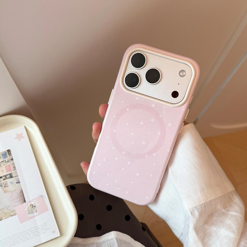Creative Star Stand Phone Case for iPhone 16, iPhone 17, and iPhone 17 Pro Max