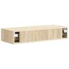 Wall Mounted Side Table Sonoma Oak 87.5 X 34.5 X 17 Cm