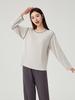 Girls' Summer Cool Pajama Set - Long Sleeve & Pants for Medium/Large Teens