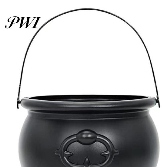Candy Bucket Holder Large Wizard Witch Cauldron Decoration Prop Halloween Irish Table Centerpieces Parties Decorations