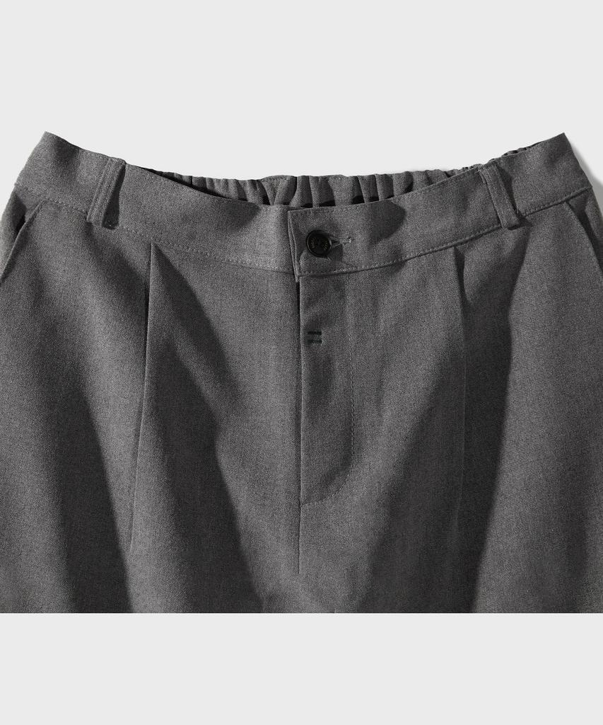 FFEFF STUDIO Standard Elastic Waist Pants (Gray)