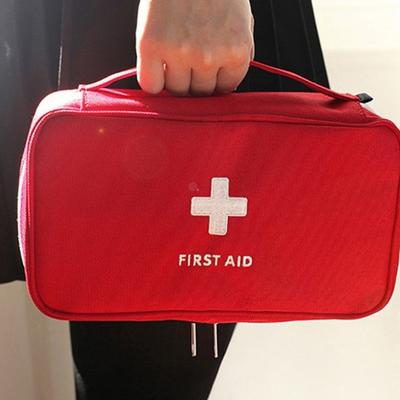 Tragbare Aufbewahrungstasche mit Griff Mehrzweck-Erste-Hilfe-Set-Organizer für Auto, Werkstatt, Sport, Abenteueraktivitäten