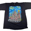 Spika Black T-Shirt Men's Large Church Of The Savior On Spilled Blood Unisex T-Shirt