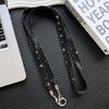 Water Diamond Phone Lanyard With Pvc Wide Strap For Girls And Women