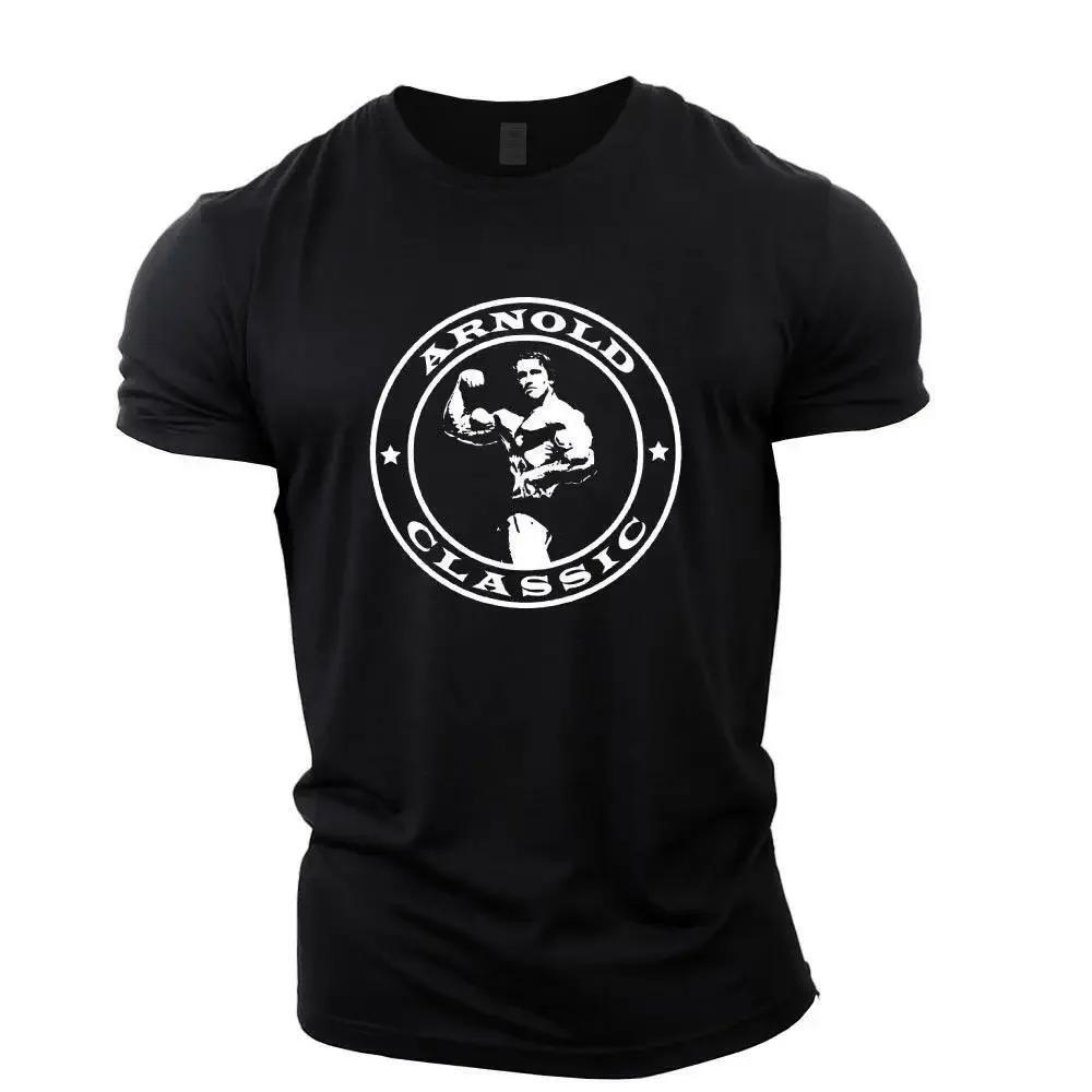 Arnold Classic Bodybuilding T Shirt Gym Clothing Vest Stringer Motivation