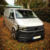 Front Bumper Splitter Lip For Volkswagen Caravelle T6 LWD TDI TSI 2015-2023 Auto Blade Spoiler Diffuser Bodykits Tuning Add On