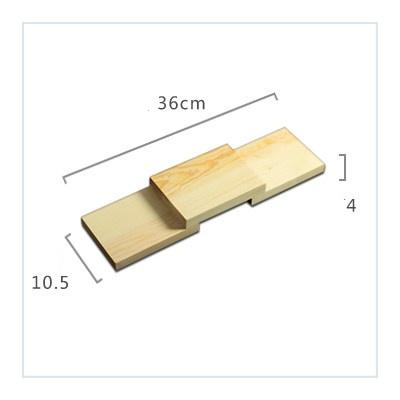 Sushi Sashimi Serving Tray rack Japanese Staircase BBQ Platter Creative Hot Pot Tableware Rotating Sushi shop Plate boat bridge