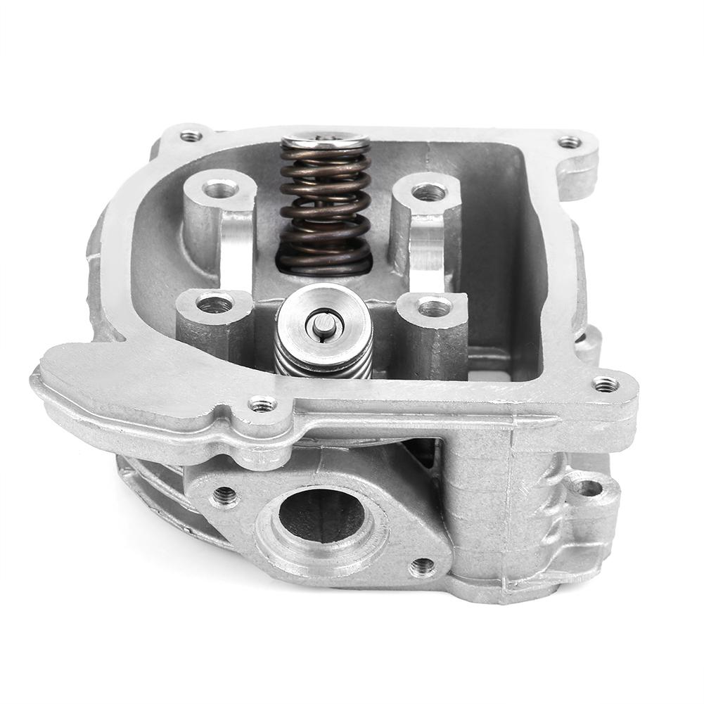 Engine Cylinder Head Assembly   Aluminum Alloy Replacement Part for Gy6 4 Stroke 139QMB 139qma Scooters Silver Color 47mm Diameter 64mm Length