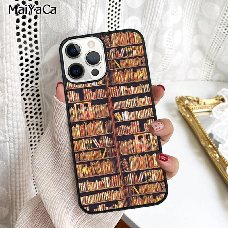 

Чехол-книжка Библиотечная книга Для iPhone 17 Air 16 16e 15 plus 11 12 13 14 pro max корпус coque iPhone 11pro max