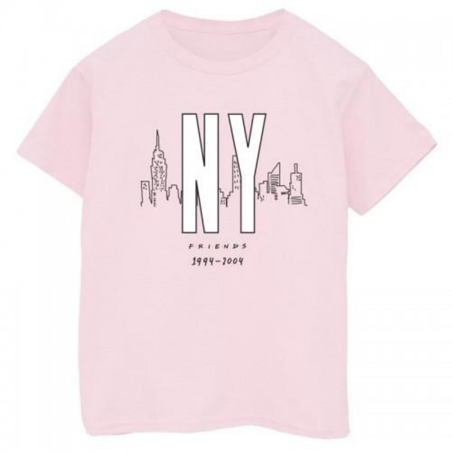 Friends Girls NY City Cotton T-Shirt XXXXL