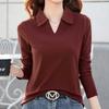 Navava Daily SliT Collar Long Sleeve T shirT nT2887