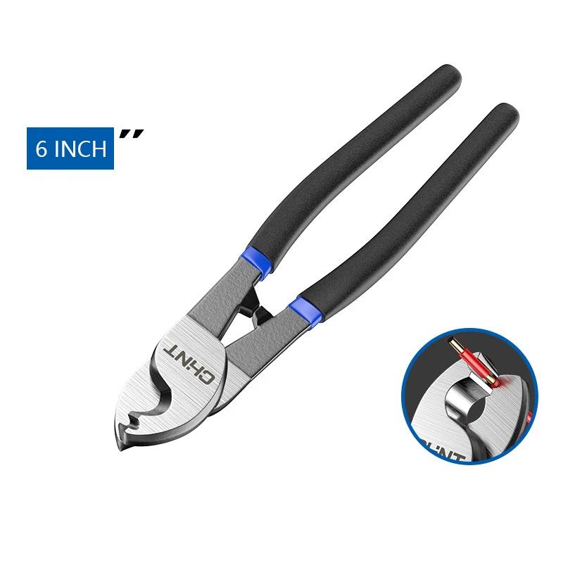 

6/8-дюймовые кабелерезы промышленной прочности: Резка алюминиевого, медного и коммуникационного кабеля с высокой прочностью и высокой прочностью