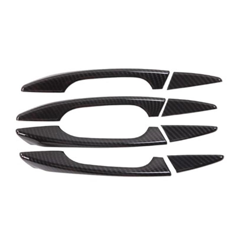 Carbon Fiber Pattern Exterior Door Handle Cover for 2015-2020 Acura TLX