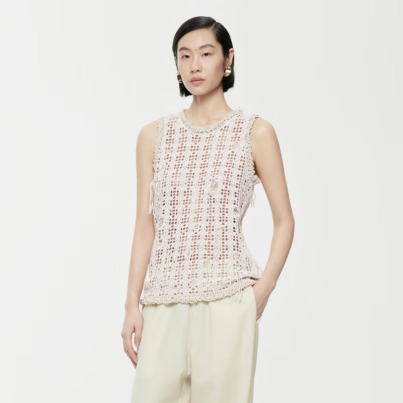 

JNBY 24 Summer Women s Sleeveless Knit Tank Top L