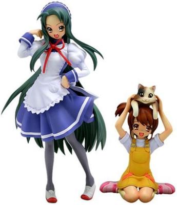 The Melancholy of Haruhi Suzumiya Sister Set Scale PVC Painted Finished Tsuruya-san & Kyon's (1/10 Figure)
