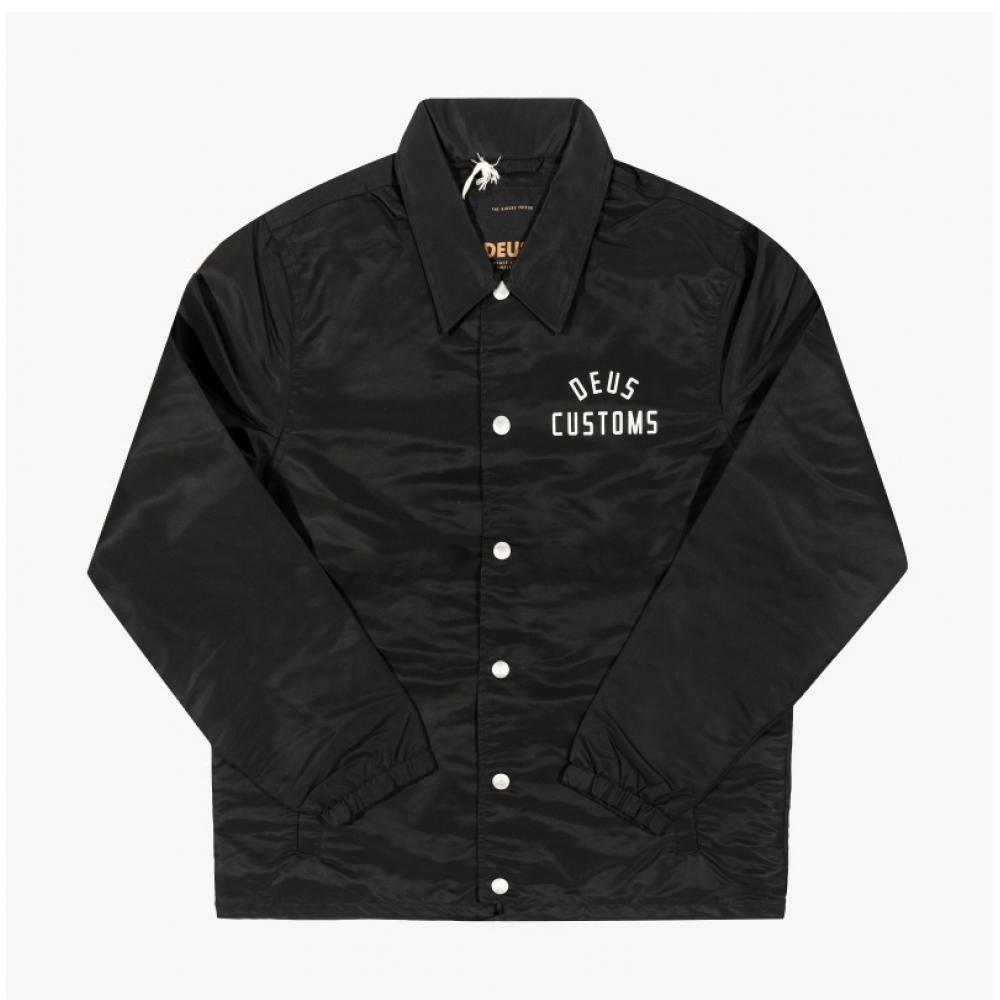 DeuS Ex Machina Engineer Nylon Coach Men S Jacket Dmp256119 Blk