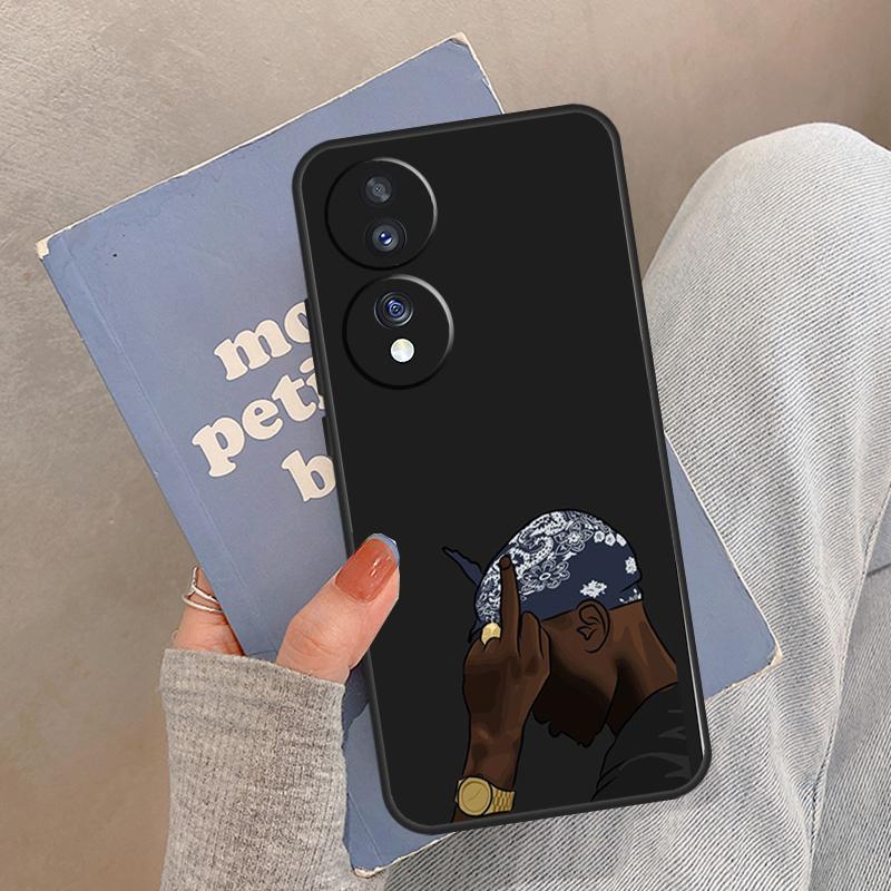 

2Pac Tupac Rapper Singer Case For Honor Magic 8 7 6 5 Pro Cover For Honor 400 200 X9c X9b X9a X8a X8b 50 70 90 Lite Honor 90