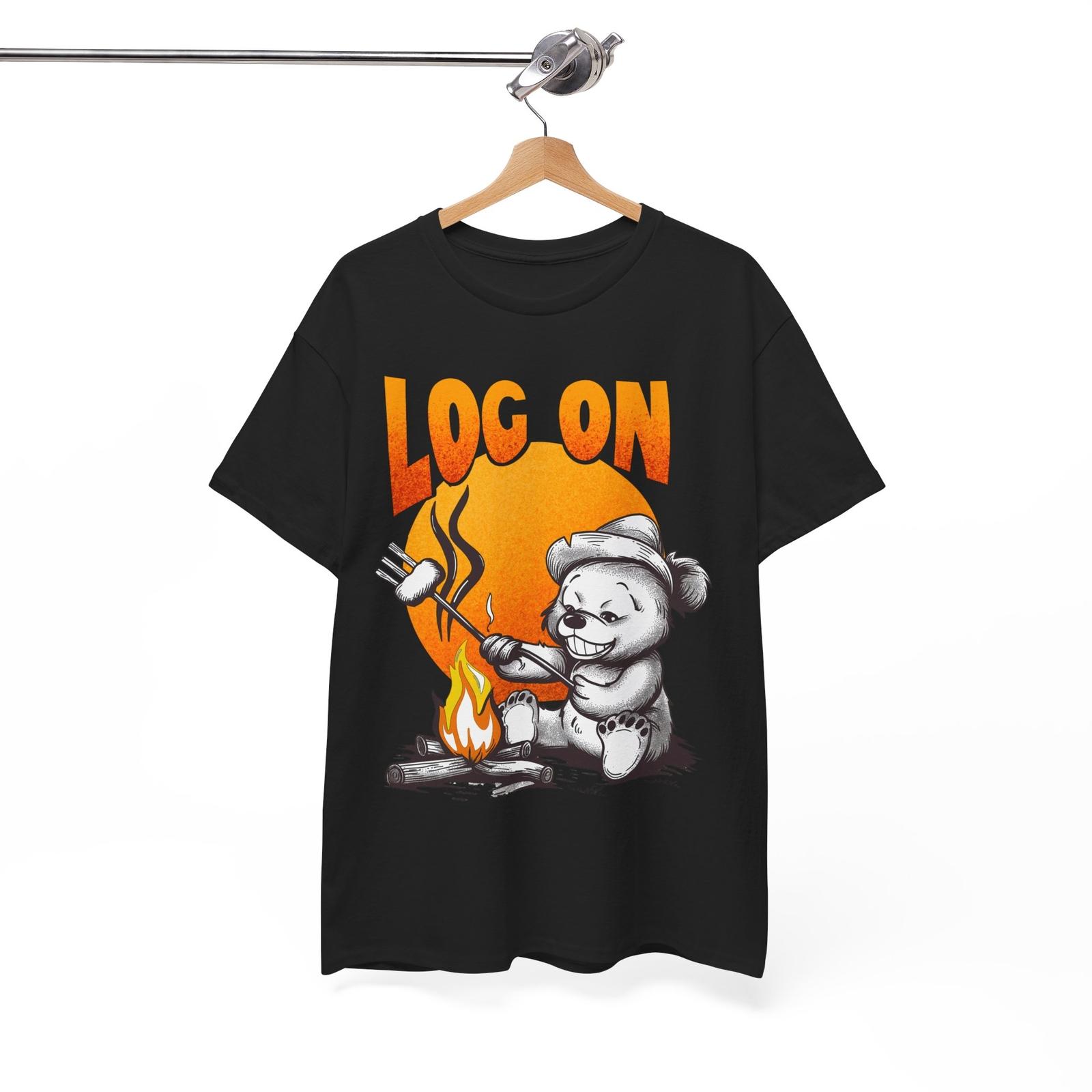 Log On Comedy Club T-Shirt - Stand-Up Inspired Tee for Joke Lovers Unisex T-Shirt XXL