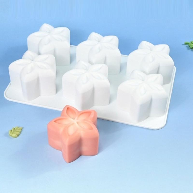 Multiuse Food Grade Silicone Flower Molds Ideal For Romance Dessert DIY Crafts Holiday Celebration And Baking Accessories
